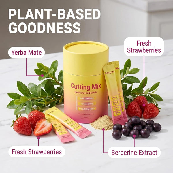 Strawberry Açaí Energy Boost Mix
