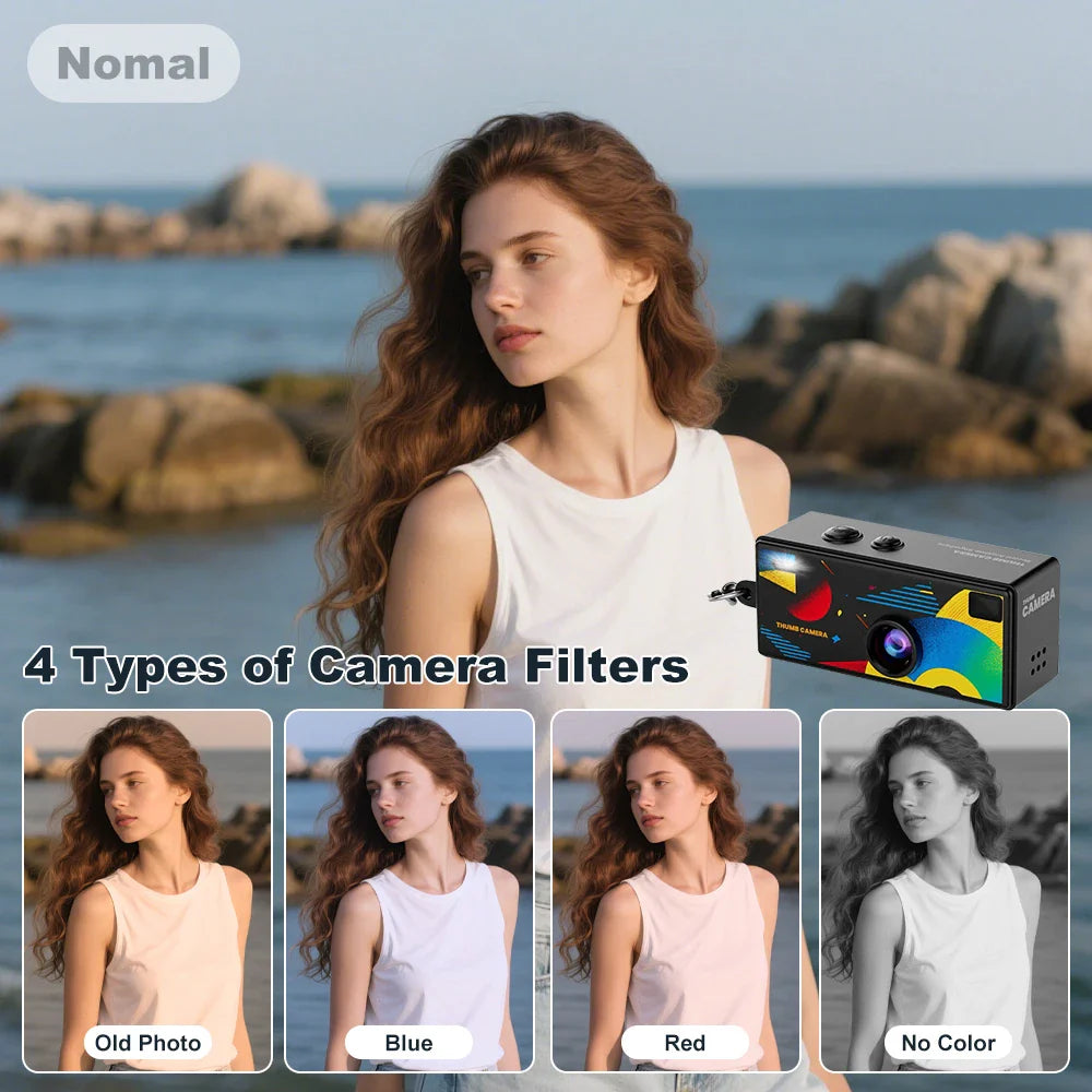 Pocket-Size Retro Camera