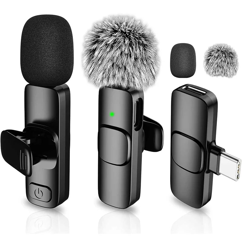 Wireless Lapel Microphone for iPhones