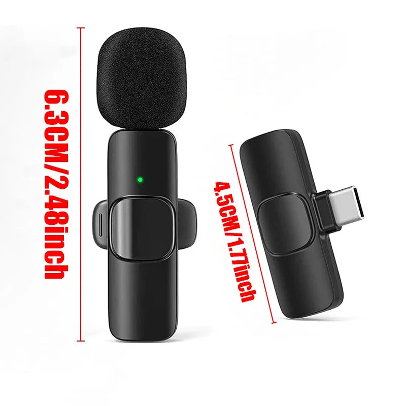Wireless Lapel Microphone for iPhones